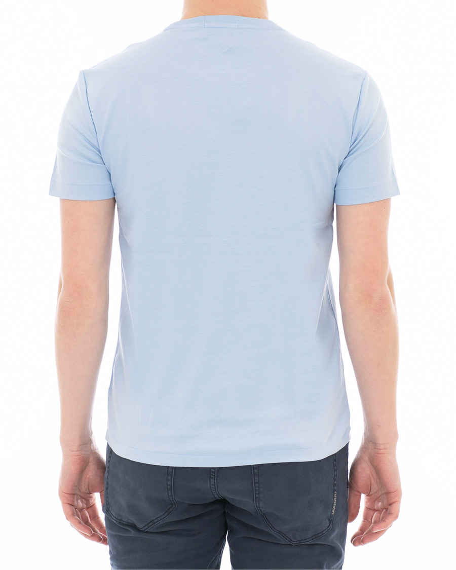 Herr | T-Shirts | Polo Ralph Lauren | Luxury Pima Cotton Crew Neck Tee Elite Blue