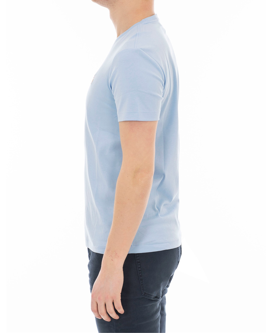 Herr | T-Shirts | Polo Ralph Lauren | Luxury Pima Cotton Crew Neck Tee Elite Blue