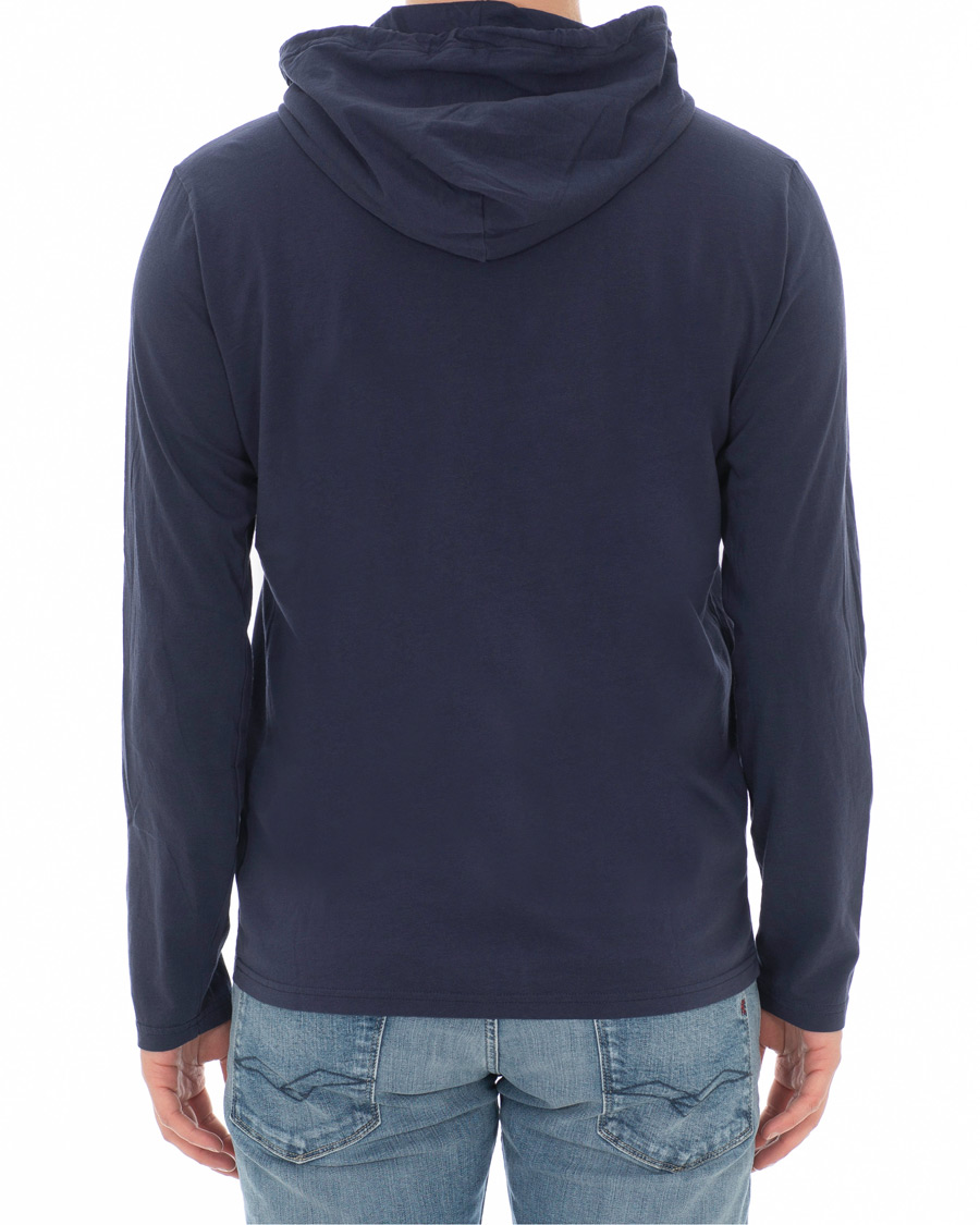 Herr | T-Shirts | Polo Ralph Lauren | Long Sleeve Hoodie Newport Navy