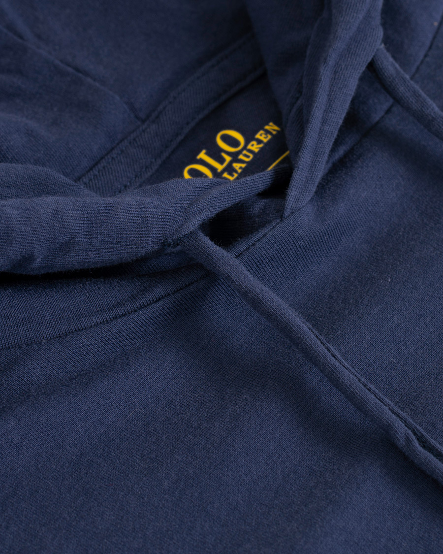 Herr | T-Shirts | Polo Ralph Lauren | Long Sleeve Hoodie Newport Navy