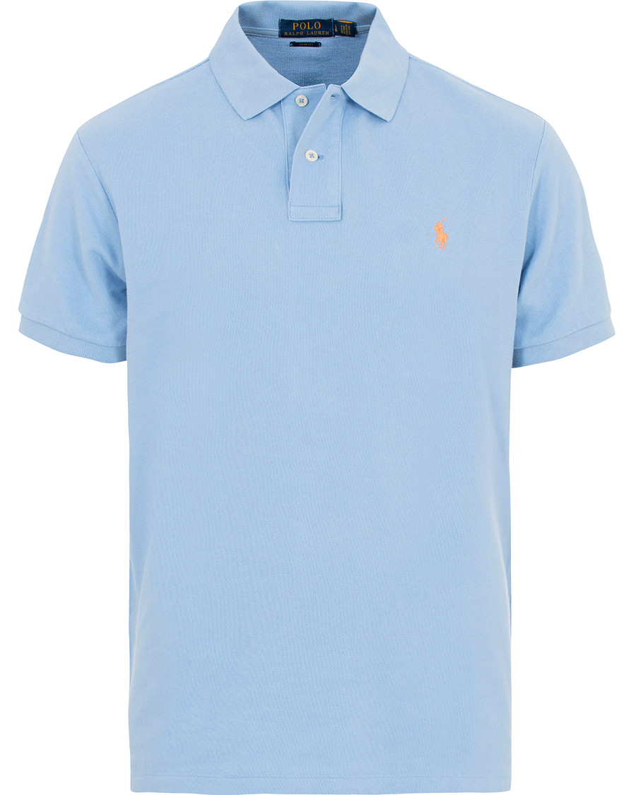 Herr | Pikéer | Polo Ralph Lauren | Custom Slim Fit Polo Baby Blue