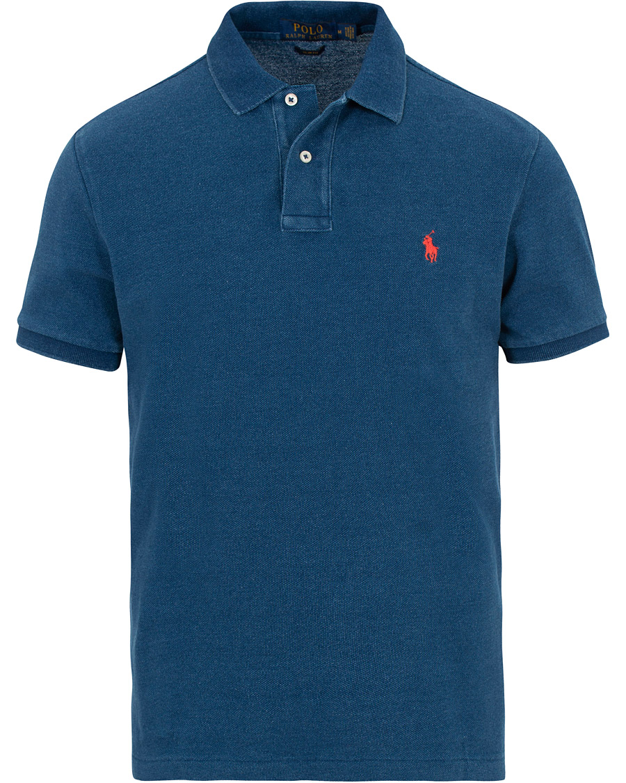Herr | Pikéer | Polo Ralph Lauren | Slim Fit Polo Medium Indigo