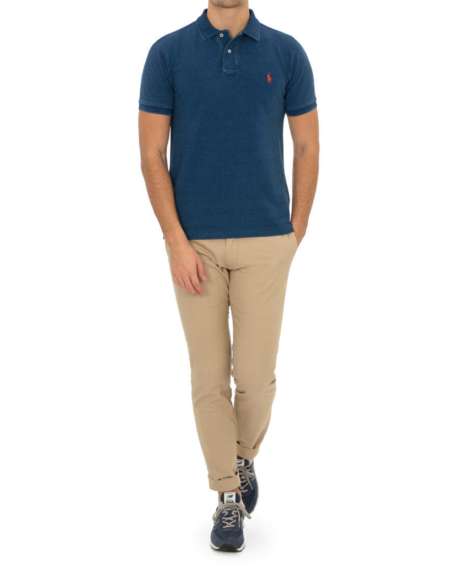Herr | Pikéer | Polo Ralph Lauren | Slim Fit Polo Medium Indigo