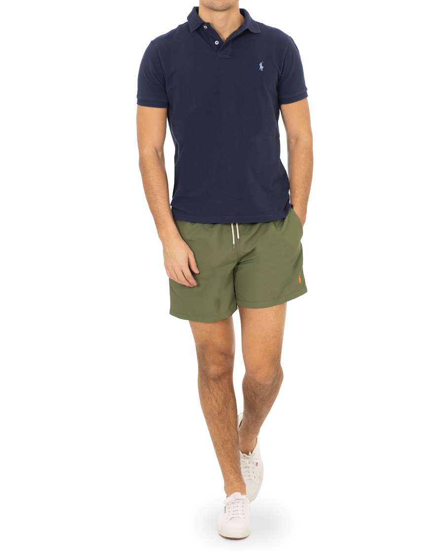 Herr | Badbyxor | Polo Ralph Lauren | Traveler Boxer Swimshorts Supply Olive