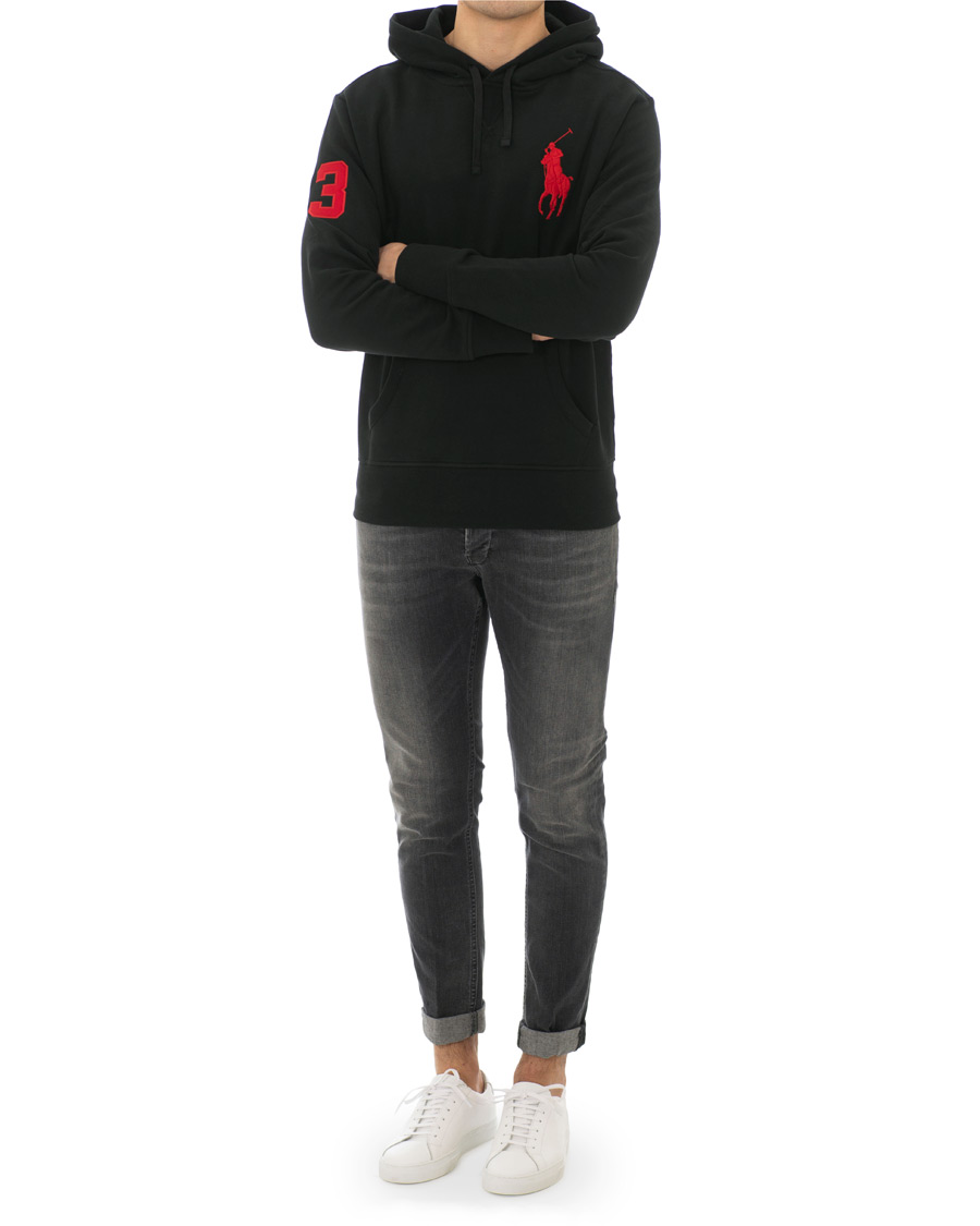 Herr | Tröjor | Polo Ralph Lauren | Big Pony Hoodie Black