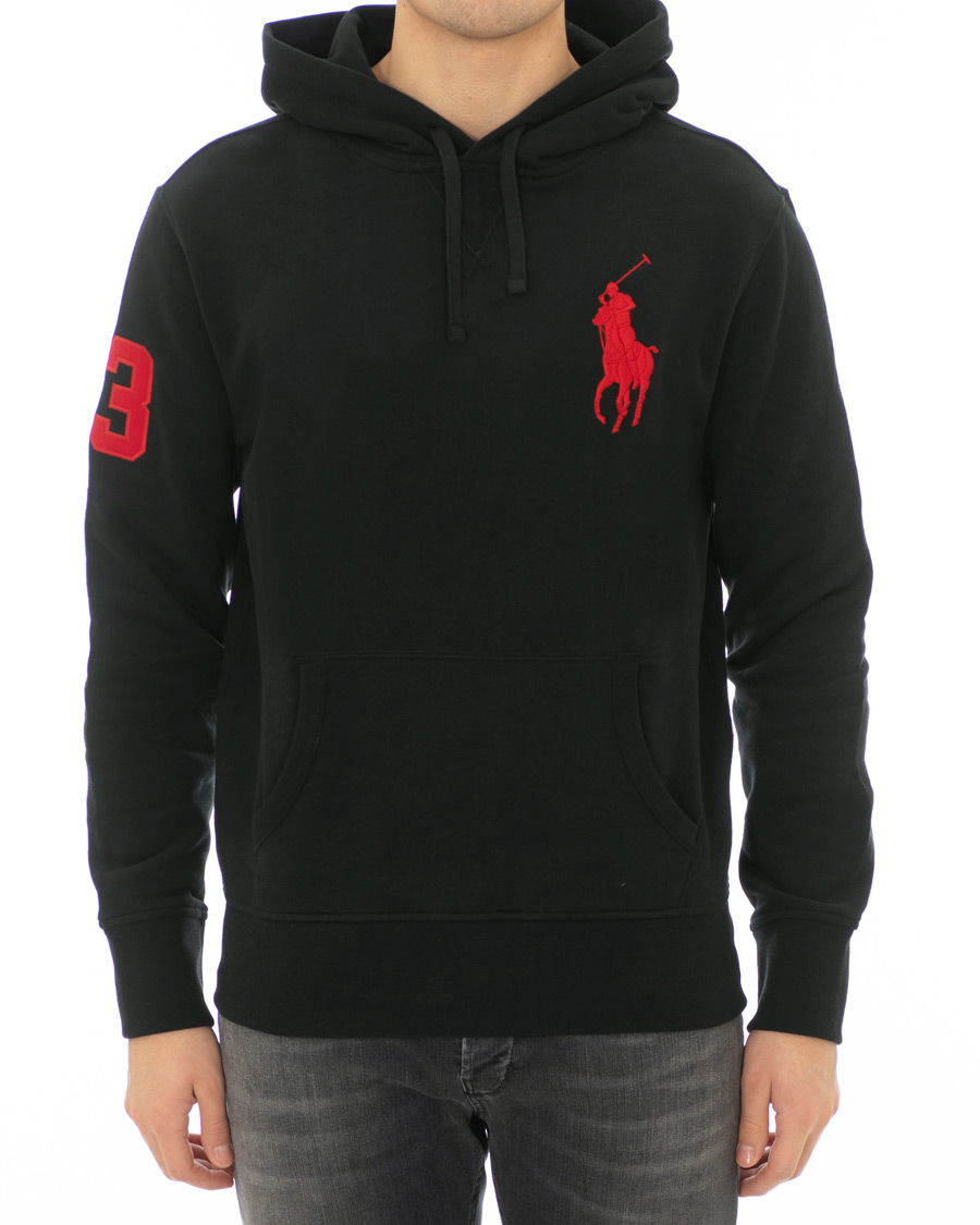Herr | Tröjor | Polo Ralph Lauren | Big Pony Hoodie Black