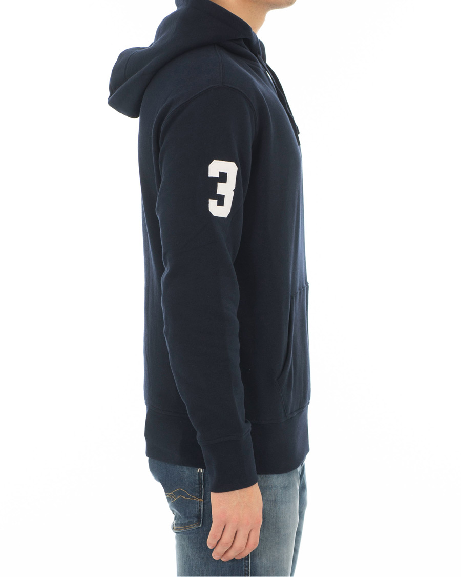 Herr | Tröjor | Polo Ralph Lauren | Big Pony Hoodie Aviator Navy