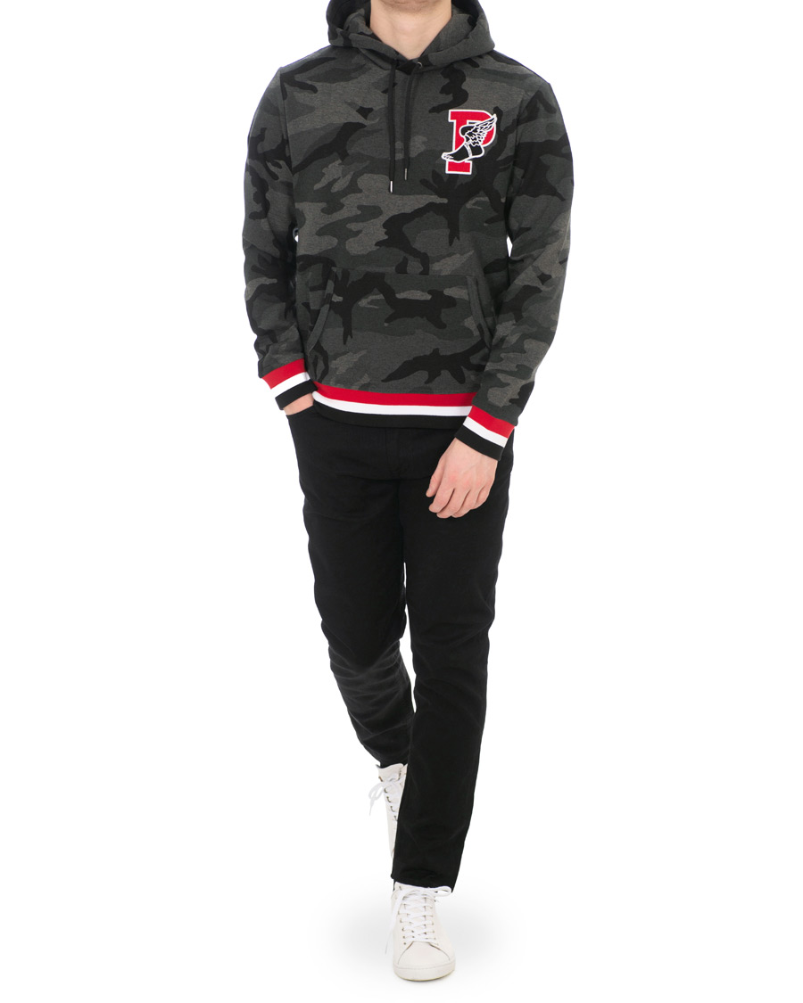 Herr | Tröjor | Polo Ralph Lauren | Camo Hoodie Charcoal