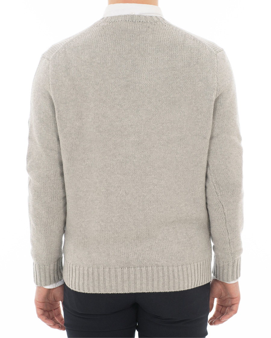 Herr | Tröjor | Polo Ralph Lauren | Cotton Crew Neck Pullover Andover Grey