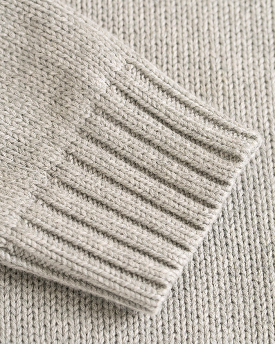 Herr | Tröjor | Polo Ralph Lauren | Cotton Crew Neck Pullover Andover Grey