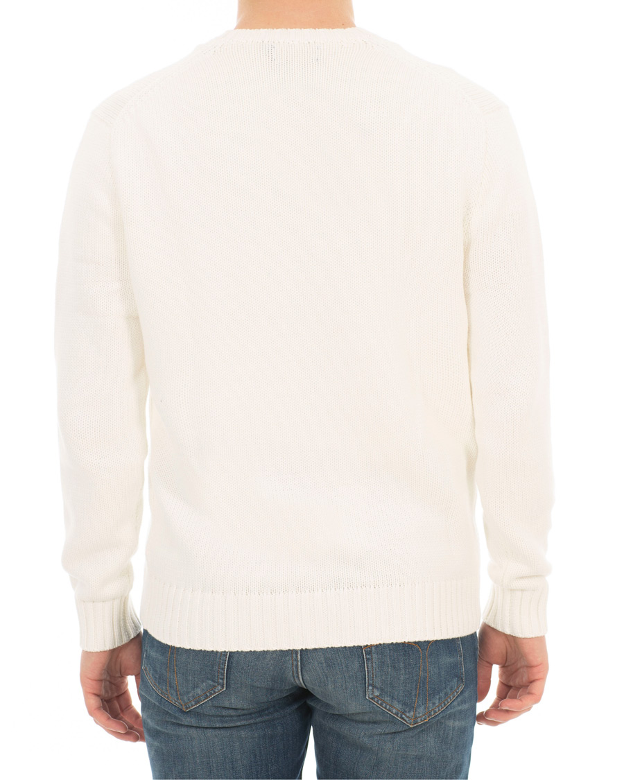 Herr | Tröjor | Polo Ralph Lauren | Cotton Crew Neck Pullover White
