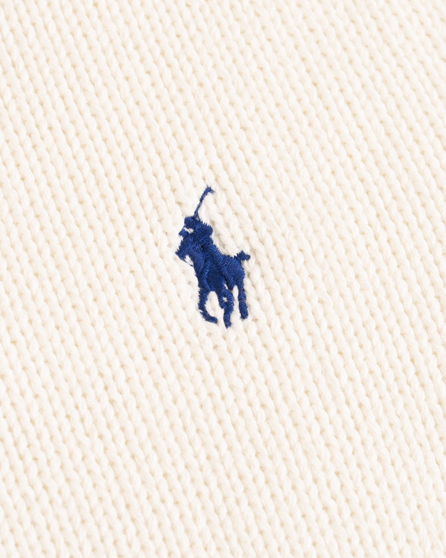 Herr | Tröjor | Polo Ralph Lauren | Cotton Crew Neck Pullover White