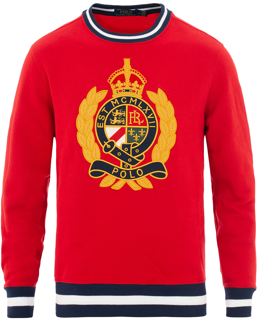 Herr | Tröjor | Polo Ralph Lauren | Crest Sweatshirt Red