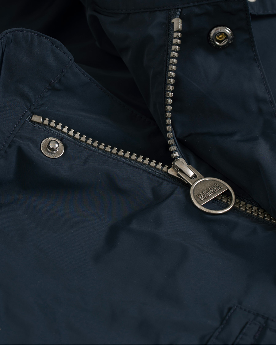 Herr | Jackor | Barbour International | Weir Casual Field Jacket Navy