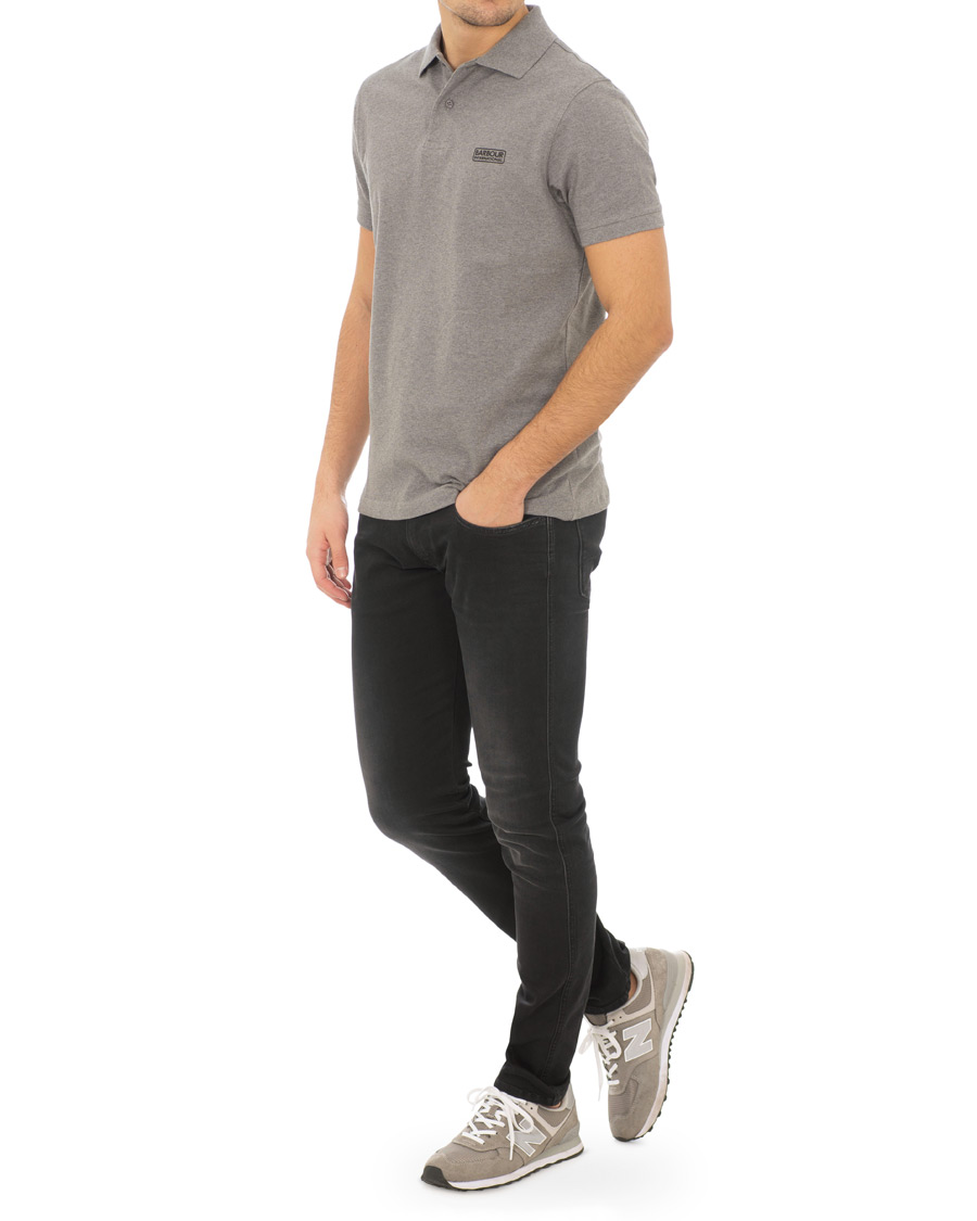 Herr | Pikéer | Barbour International | Essential Polo Antracite