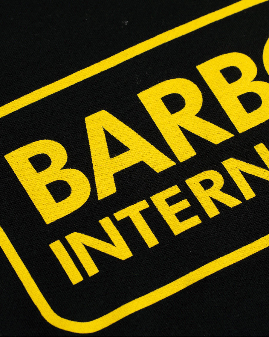 Herr | Tröjor | Barbour International | Large Logo Sweatshirt Black