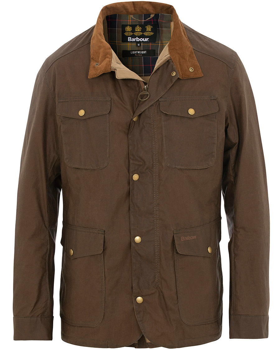 Herr | Jackor | Barbour Lifestyle | Lightweight Waxed Ogston Jacket Dark Sand