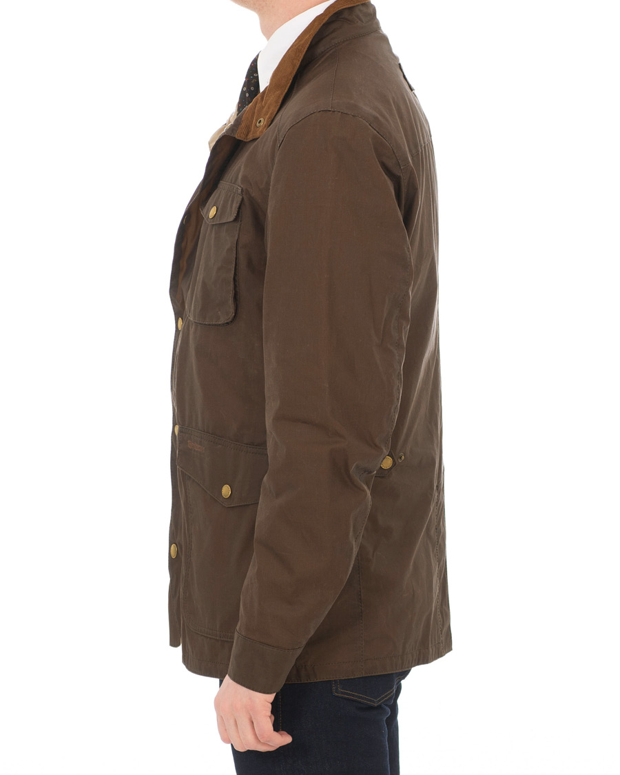 Herr | Jackor | Barbour Lifestyle | Lightweight Waxed Ogston Jacket Dark Sand