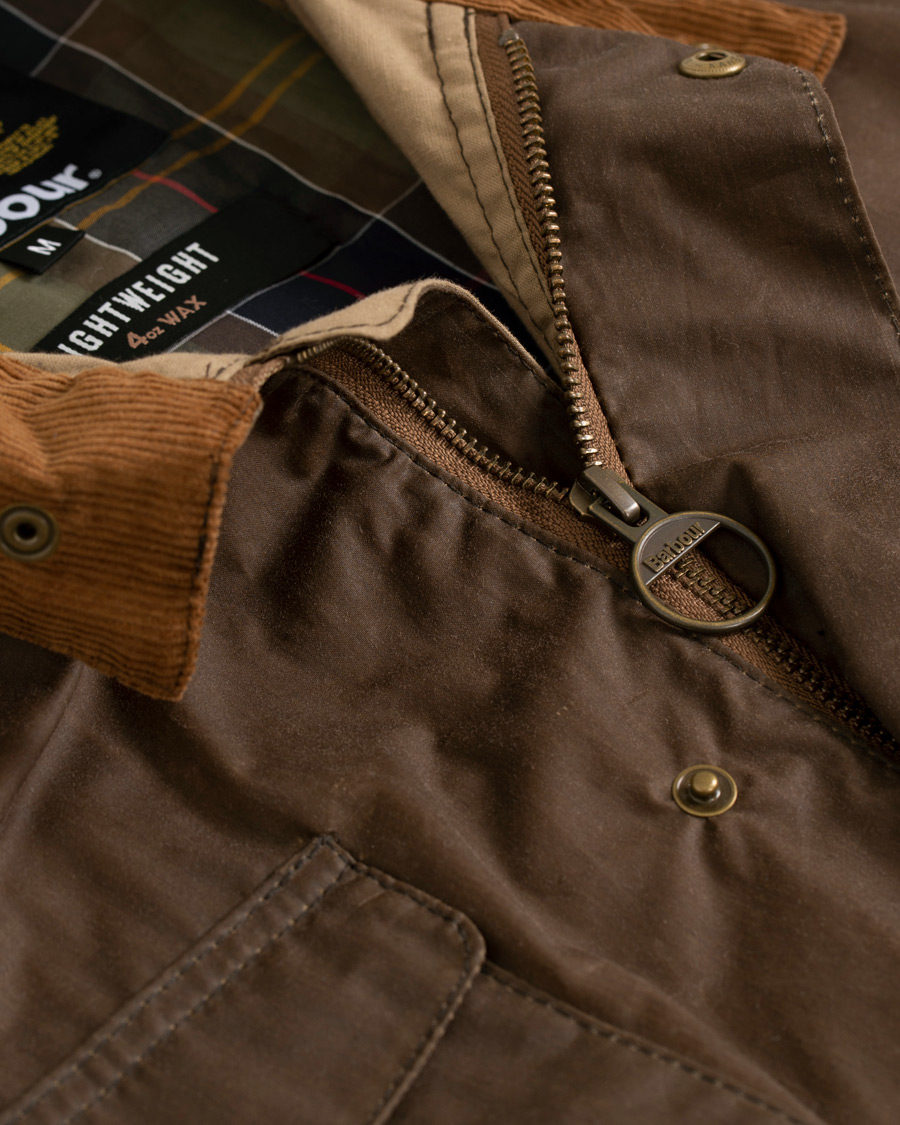 Herr | Jackor | Barbour Lifestyle | Lightweight Waxed Ogston Jacket Dark Sand