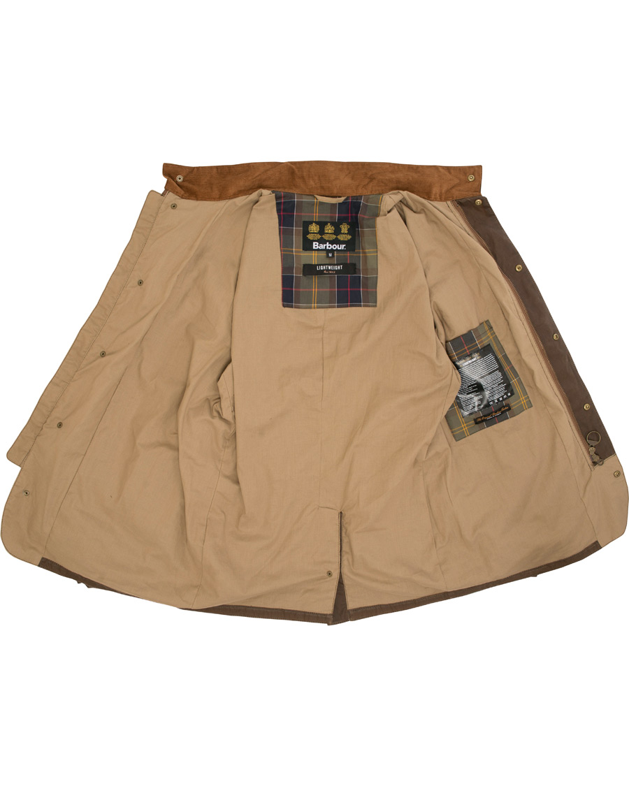 Herr | Jackor | Barbour Lifestyle | Lightweight Waxed Ogston Jacket Dark Sand