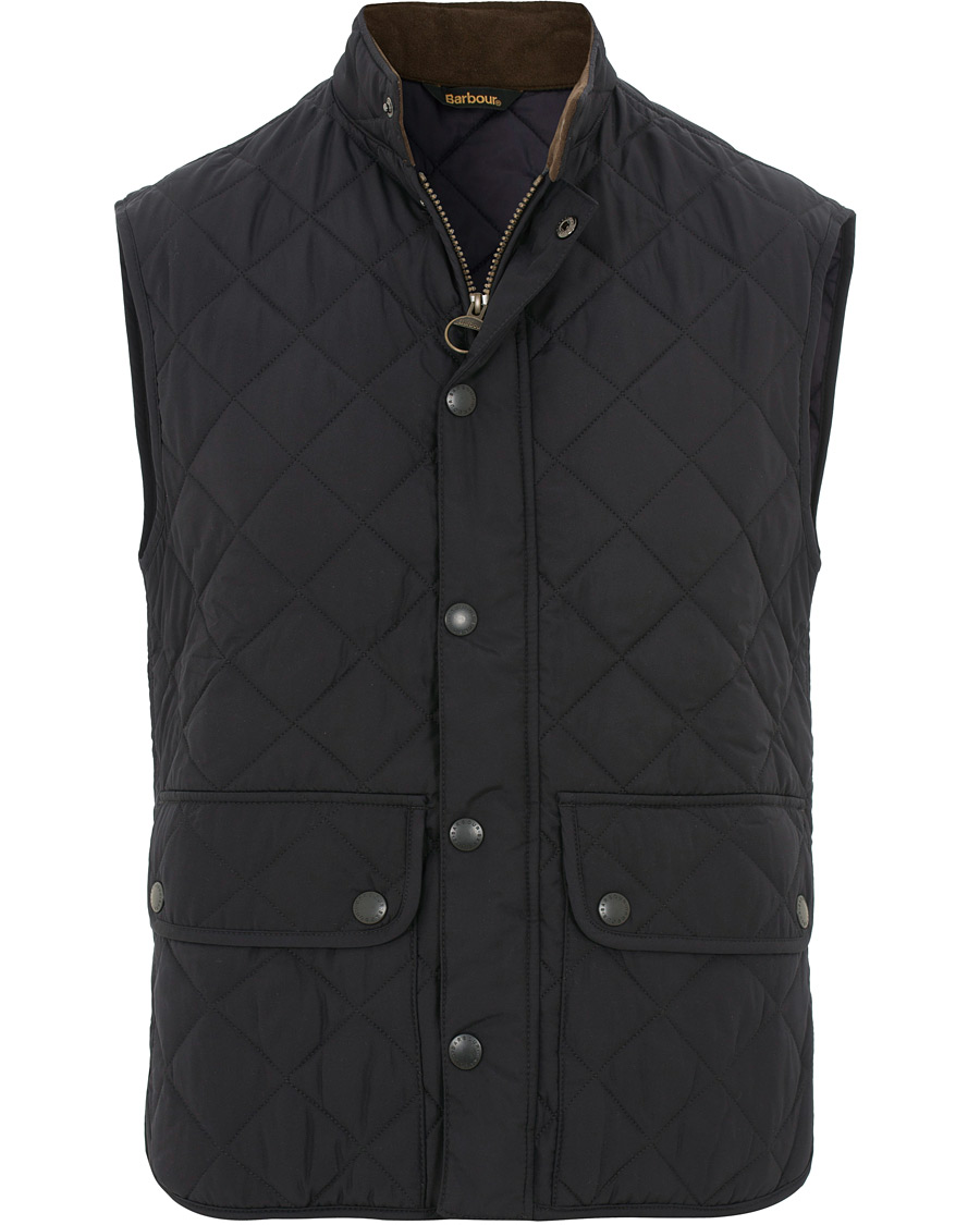 Herr | Jackor | Barbour Lifestyle | Lowerdale Quilted Gilet Navy L Navy