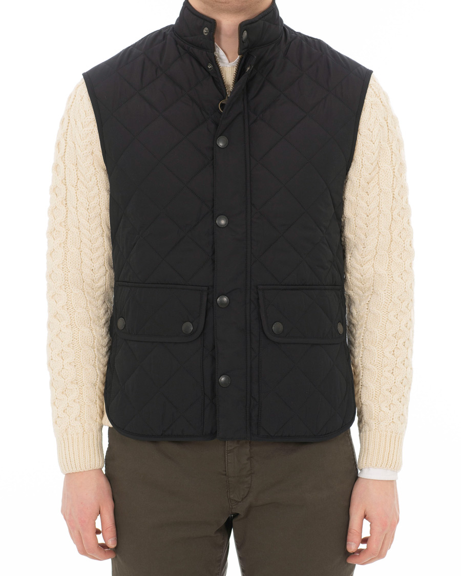 Herr | Dunvästar | Barbour Lifestyle | Lowerdale Quilted Gilet Navy L Navy