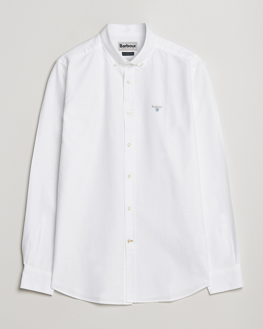 Herr | Skjortor | Barbour Lifestyle | Tailored Fit Oxford 3 Shirt White