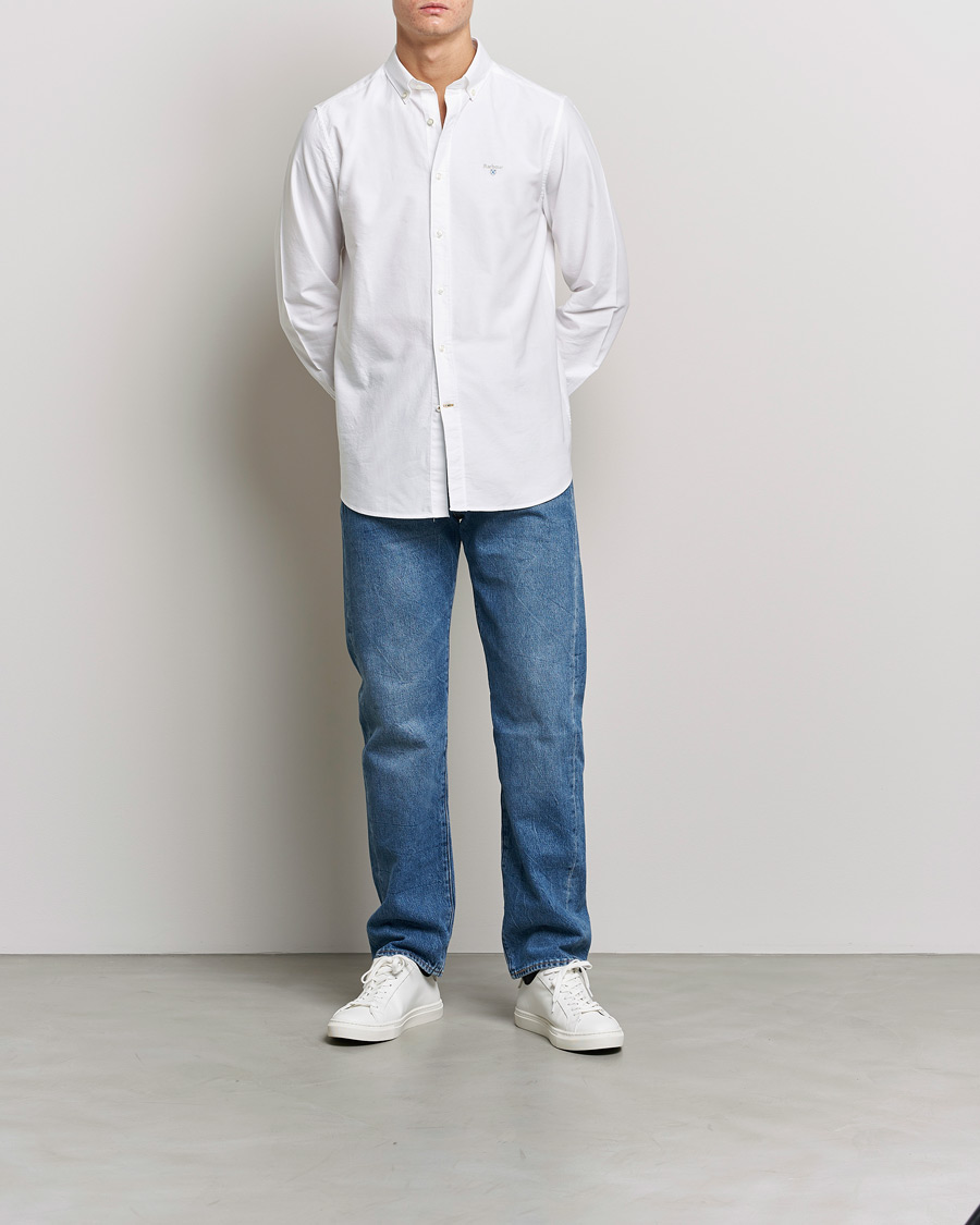Herr |  | Barbour Lifestyle | Tailored Fit Oxford 3 Shirt White