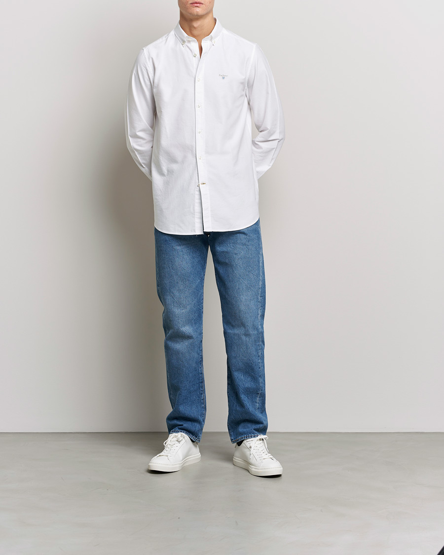 Herr | Skjortor | Barbour Lifestyle | Tailored Fit Oxford 3 Shirt White
