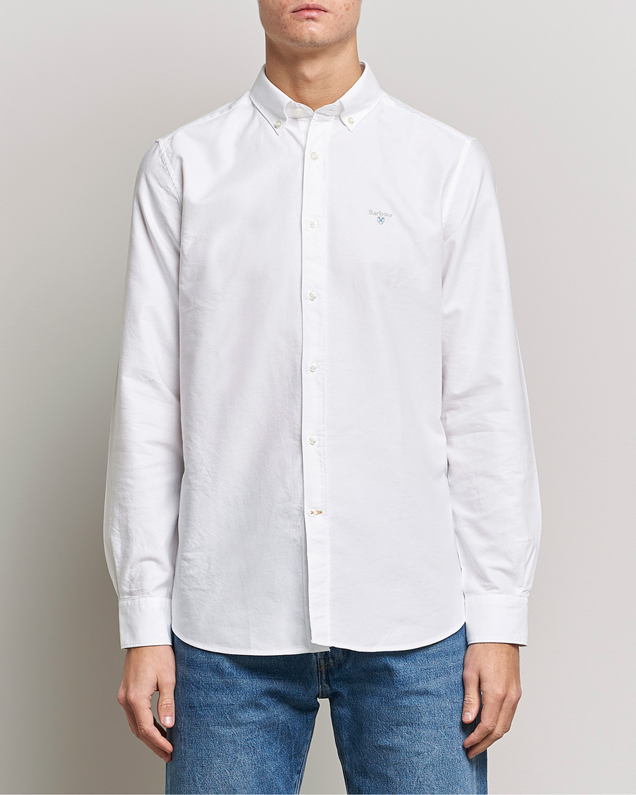 Herr | | Barbour Lifestyle | Tailored Fit Oxford 3 Shirt White