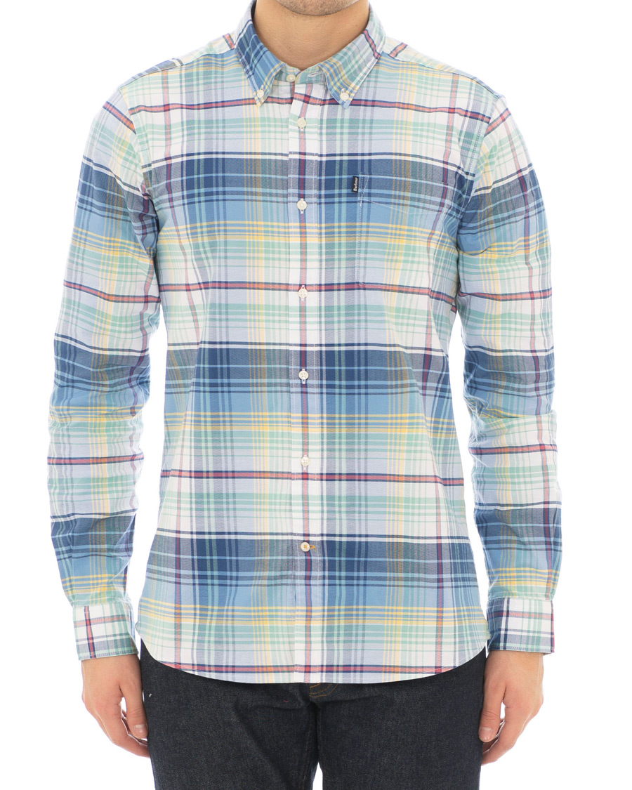 Herr | Skjortor | Barbour Lifestyle | Tailored Fit Oxford 2 Shirt Mint