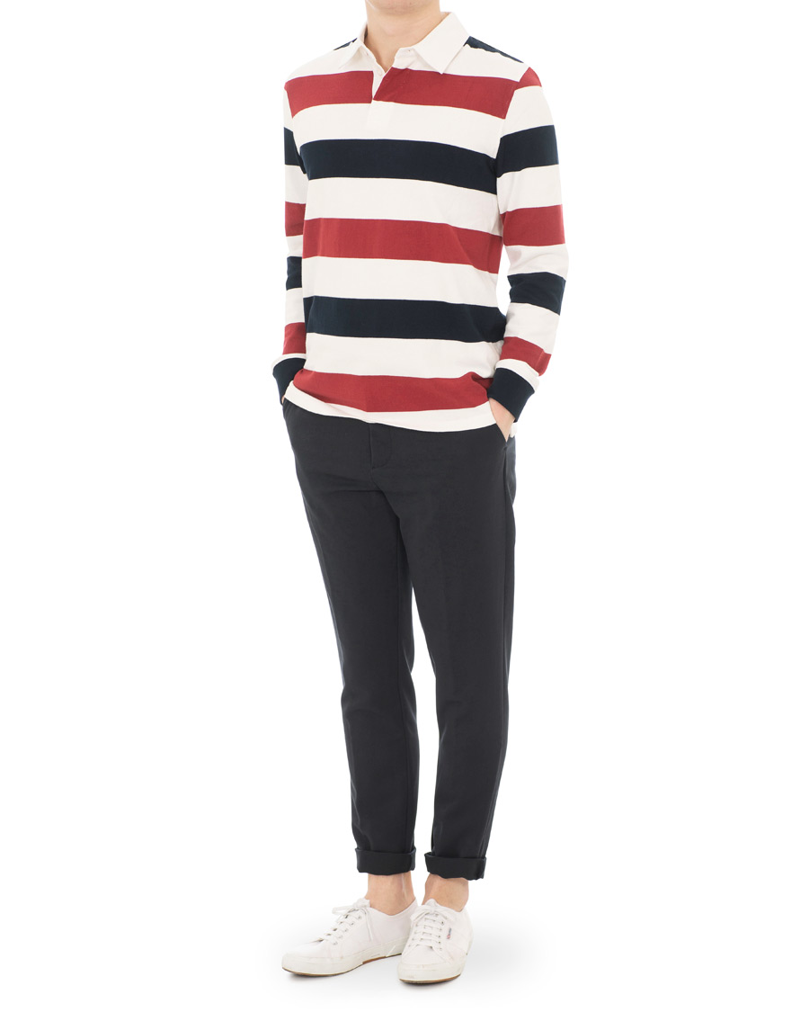 Herr | Byxor | Samsøe Samsøe | Samsøe & Samsøe Frankie Pants Dark Sapphire