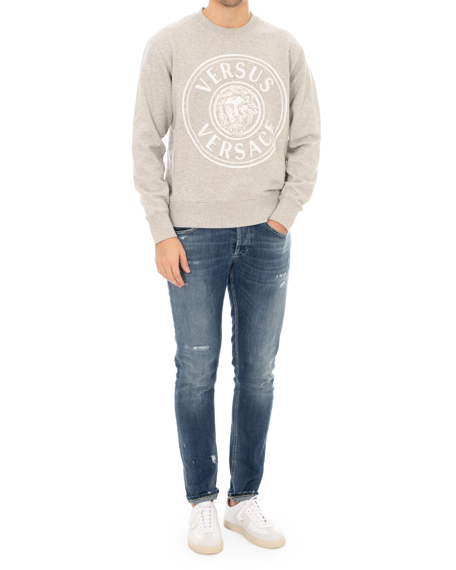 Herr | Tröjor | Versus Versace | Logo Sweatshirt Grey