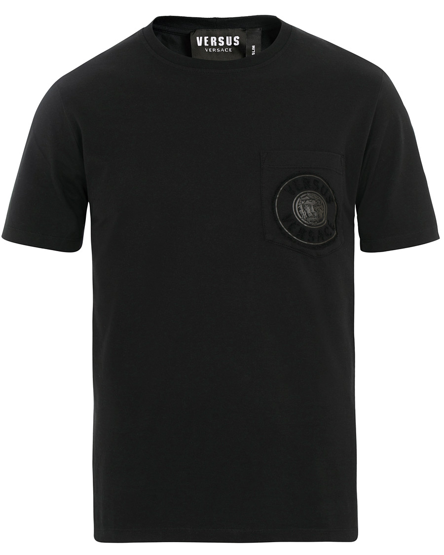 Herr | T-Shirts | Versus Versace | Pocket Logo Tee Black