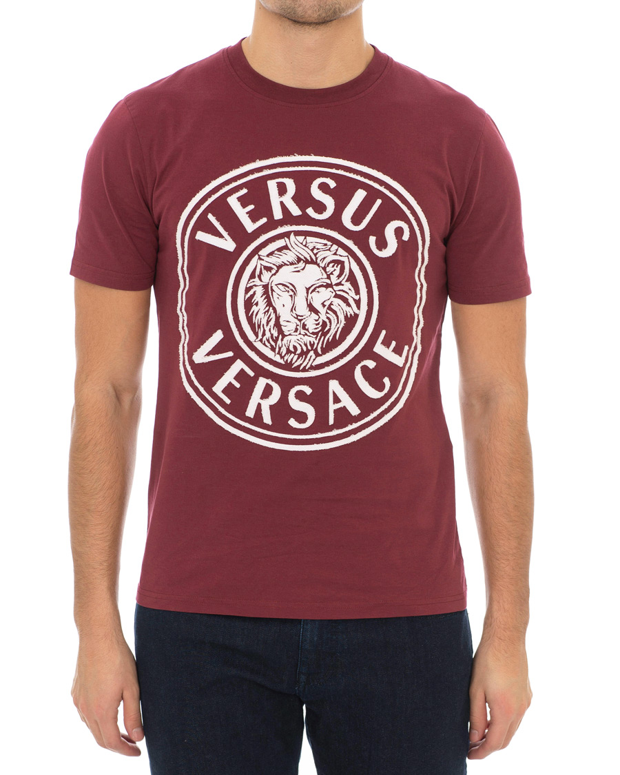 Herr | T-Shirts | Versus Versace | Logo Tee Bordeaux