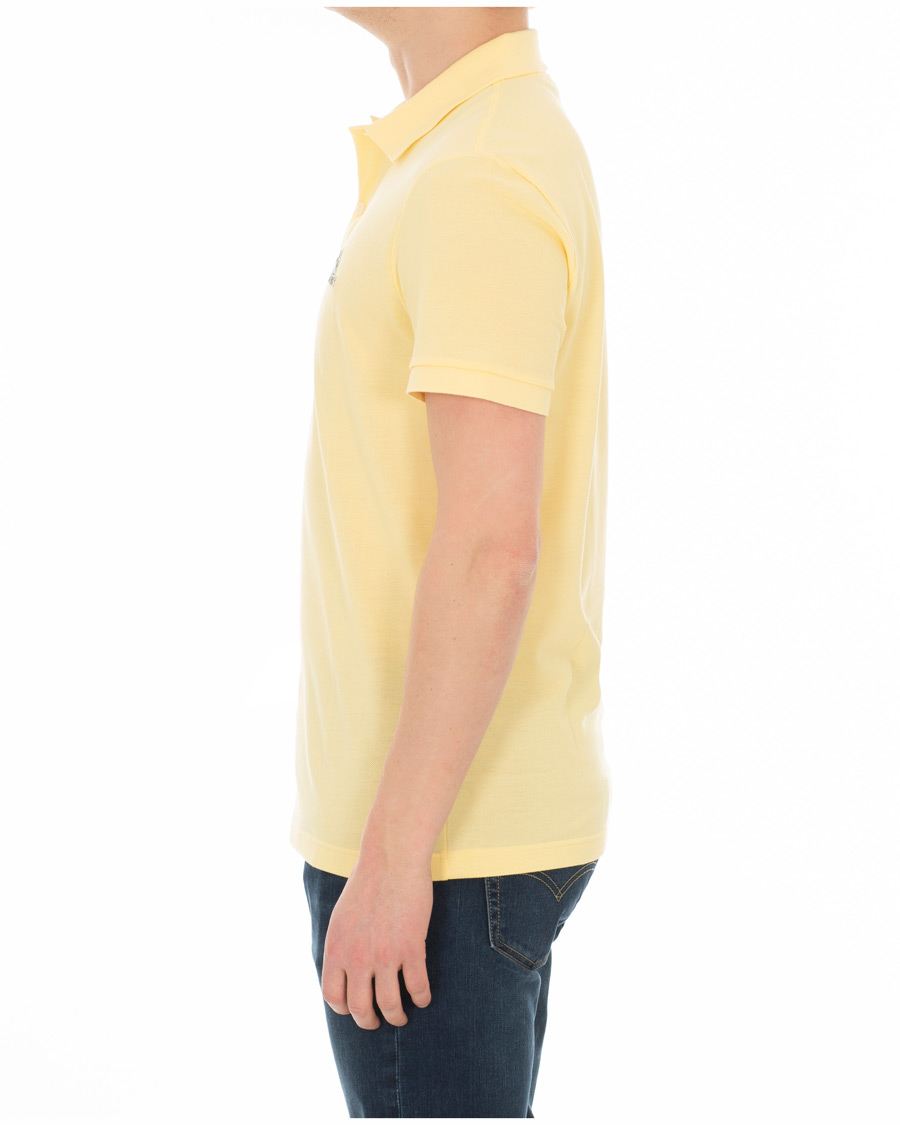 Herr | Pikéer | Lacoste | Palm Crocodile Poloshirt Regular Fit Yellow