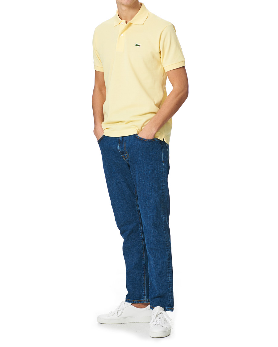 Herr | Pikéer | Lacoste | Original Polo Piké Napolitan Yellow