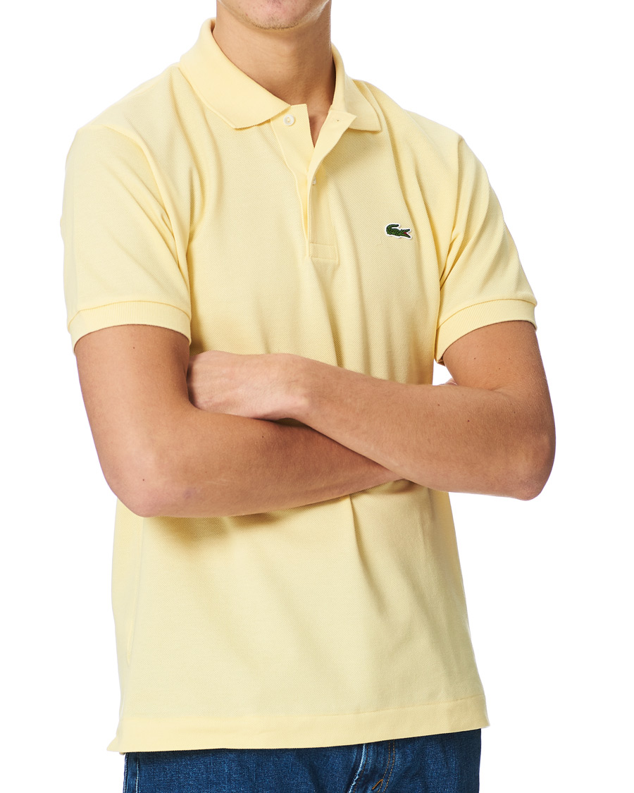 Herr | Pikéer | Lacoste | Original Polo Piké Napolitan Yellow