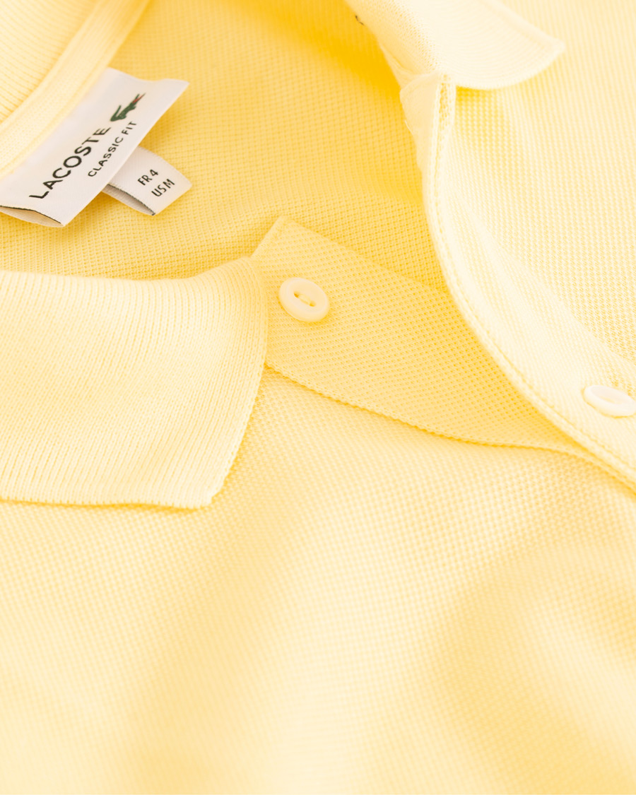 Herr | Pikéer | Lacoste | Original Polo Piké Napolitan Yellow