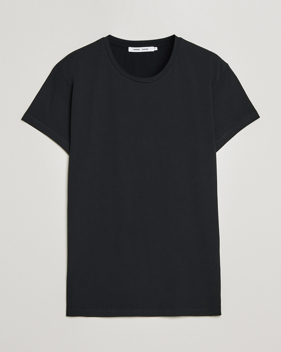 Herr | T-Shirts | Samsøe Samsøe | Kronos Crew Neck Tee Black