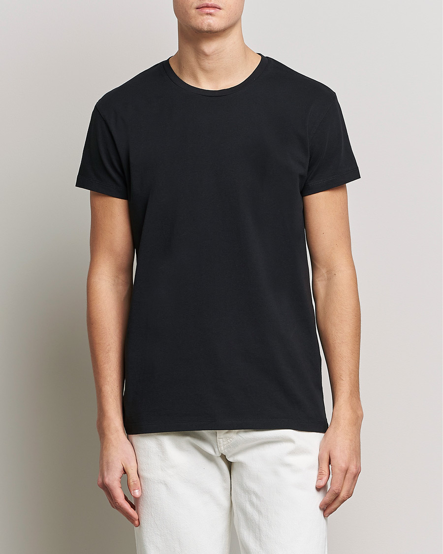 Herr | T-Shirts | Samsøe & Samsøe | Kronos Crew Neck Tee Black