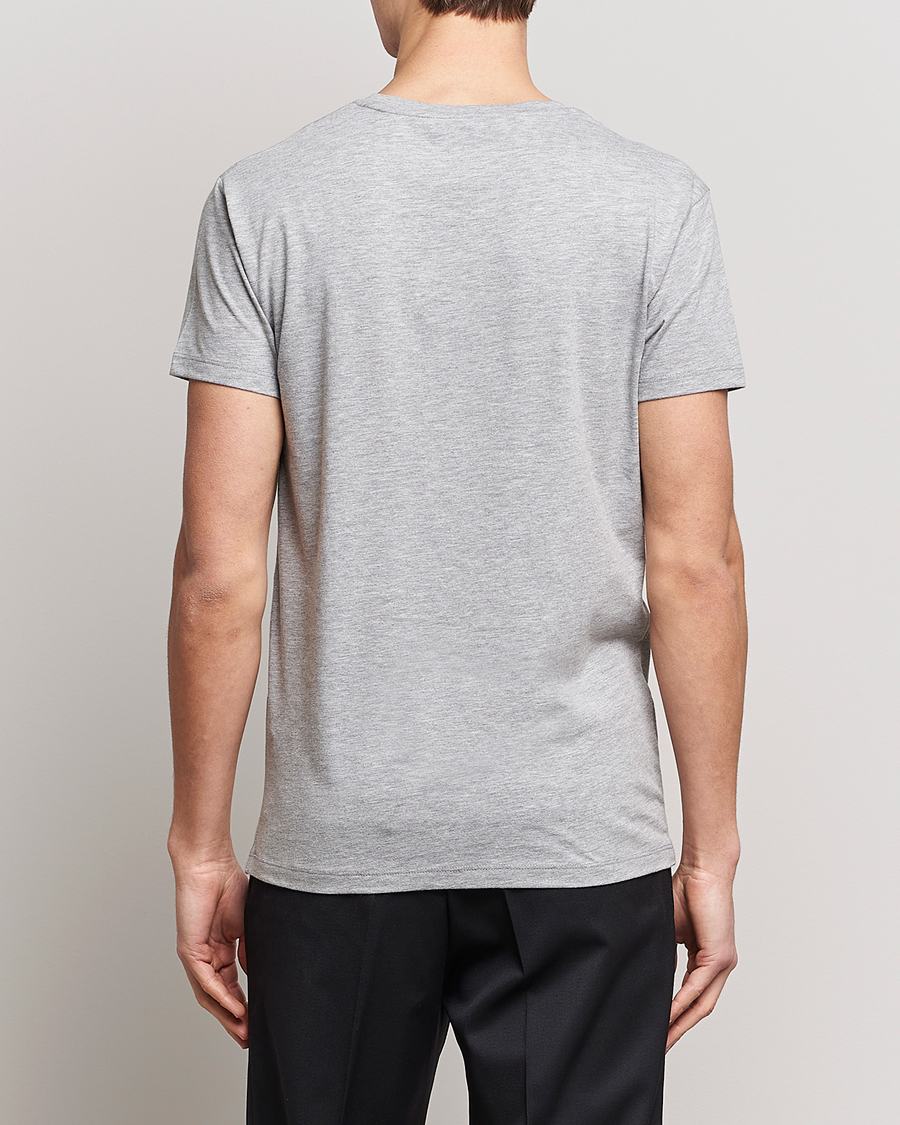 Herr | T-Shirts | Samsøe Samsøe | Kronos Crew Neck Tee Light Grey Melange
