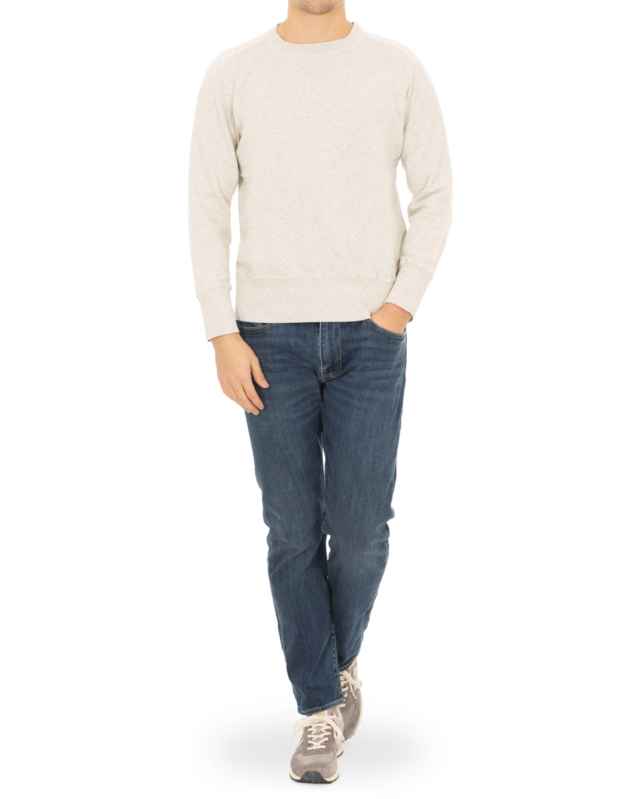 Herr | Tröjor | Levi's Vintage Clothing | Bay Meadows Crew Neck Sweatshirts Oatmeal Melange