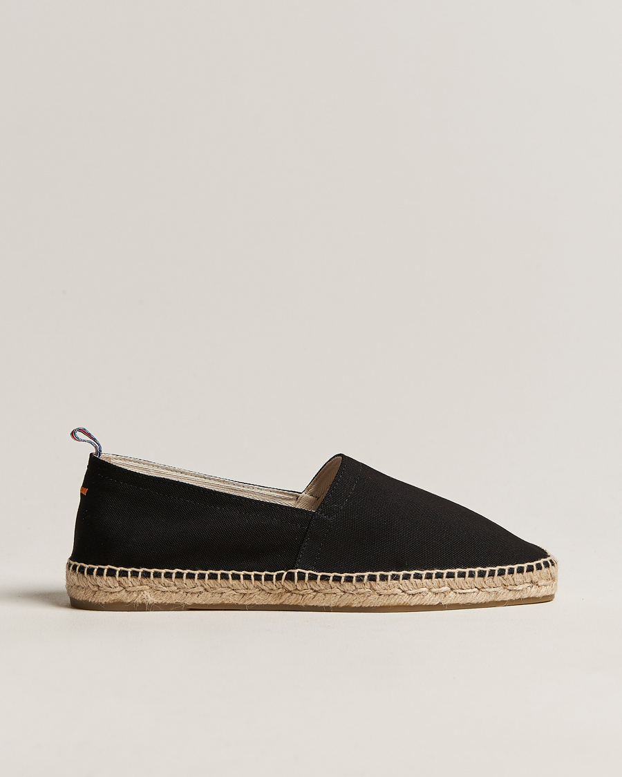 Herr | Espadriller | Castañer | Pablo Canvas Espadrilles Negro