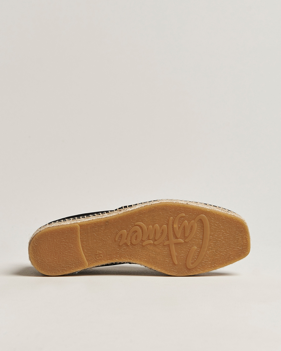 Herr | Espadriller | Castañer | Pablo Canvas Espadrilles Negro