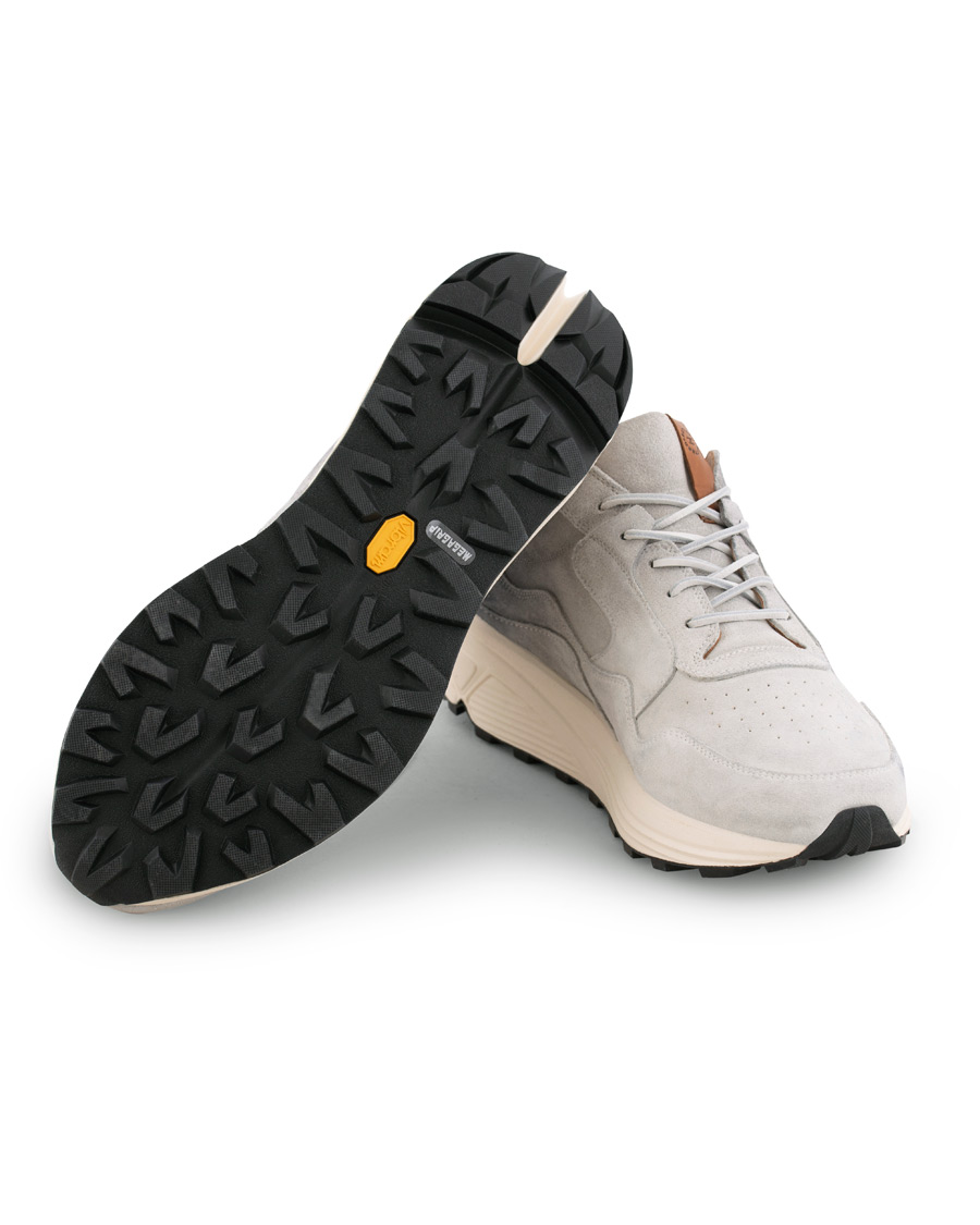 Herr | Buttero Vinci Vintage Running Suede Sneaker Bianco | Buttero | Vinci Vintage Running Suede Sneaker Bianco