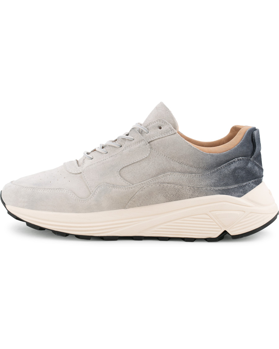 Herr | Buttero Vinci Vintage Running Suede Sneaker Bianco | Buttero | Vinci Vintage Running Suede Sneaker Bianco