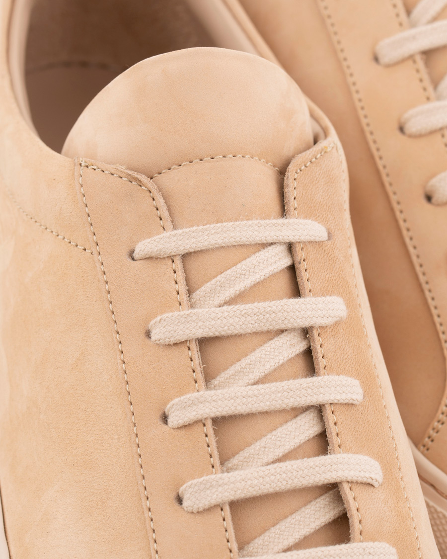 Herr | Common Projects Original Achilles Sneaker Light Pink Nubuck | Common Projects | Original Achilles Sneaker Light Pink Nubuck
