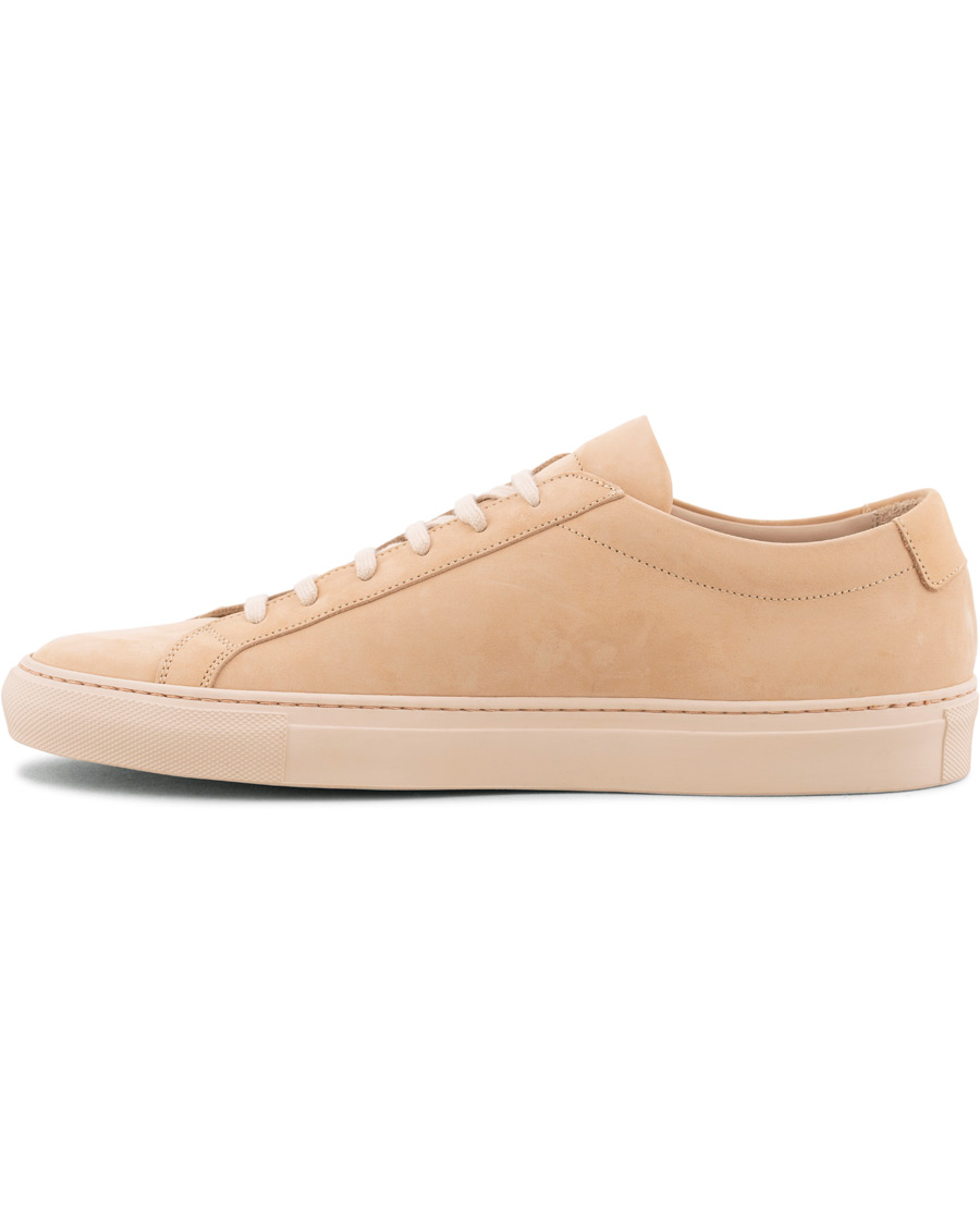 Herr | Common Projects Original Achilles Sneaker Light Pink Nubuck | Common Projects | Original Achilles Sneaker Light Pink Nubuck
