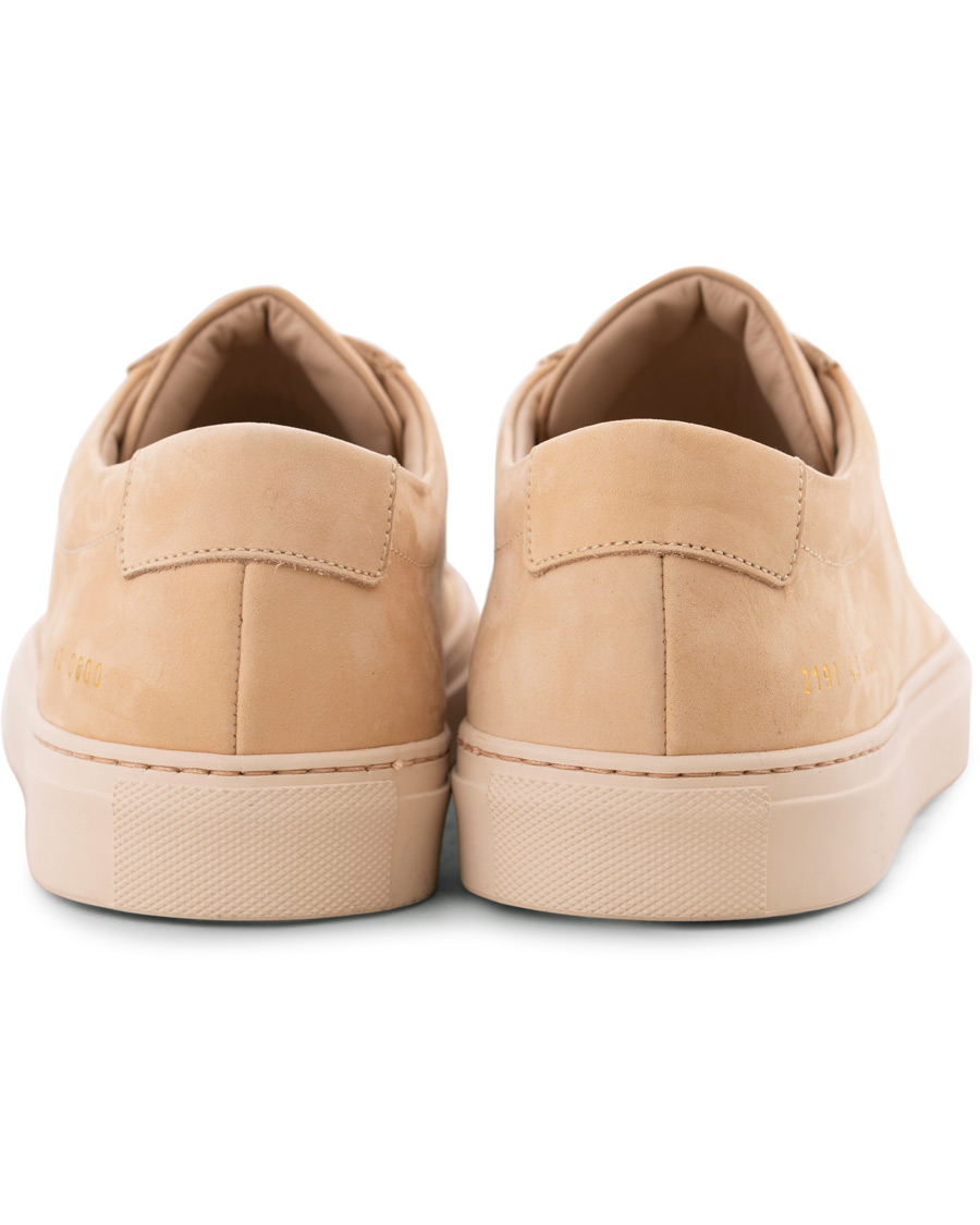 Herr | Common Projects Original Achilles Sneaker Light Pink Nubuck | Common Projects | Original Achilles Sneaker Light Pink Nubuck